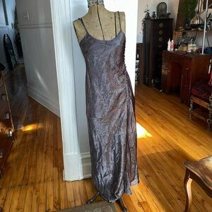 snake slip dress corset lace up by la vie en rose